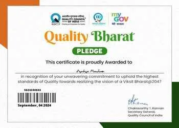 pledge certificate