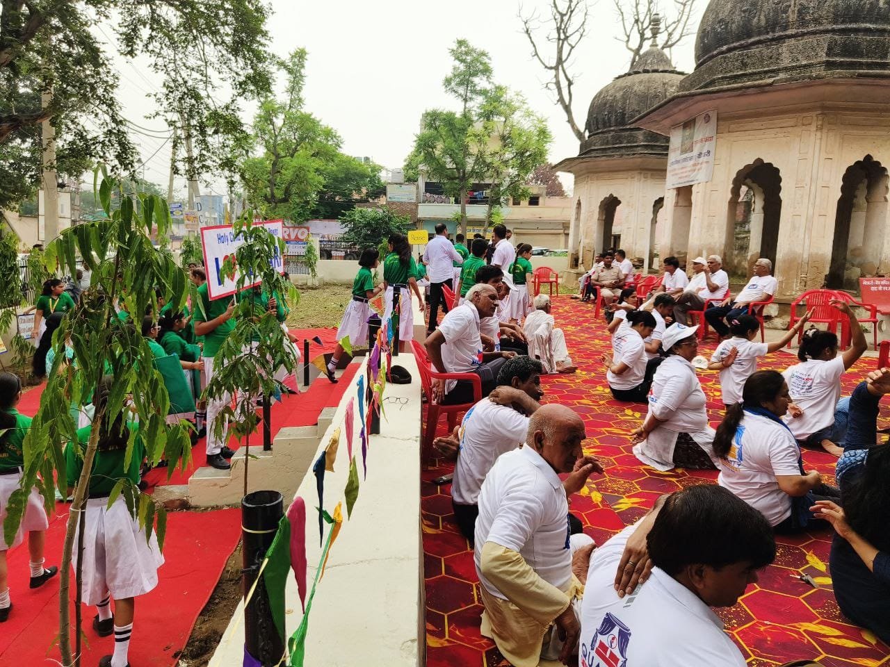 Yoga at Historical Chhatry Rewari