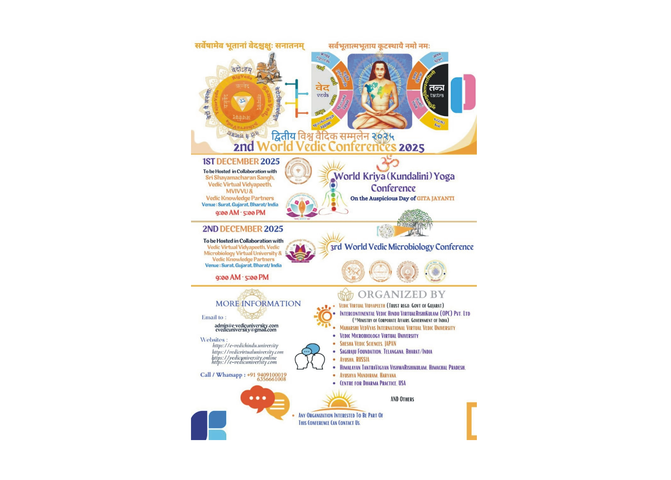 2nd World Vedic Conference, Gujarat